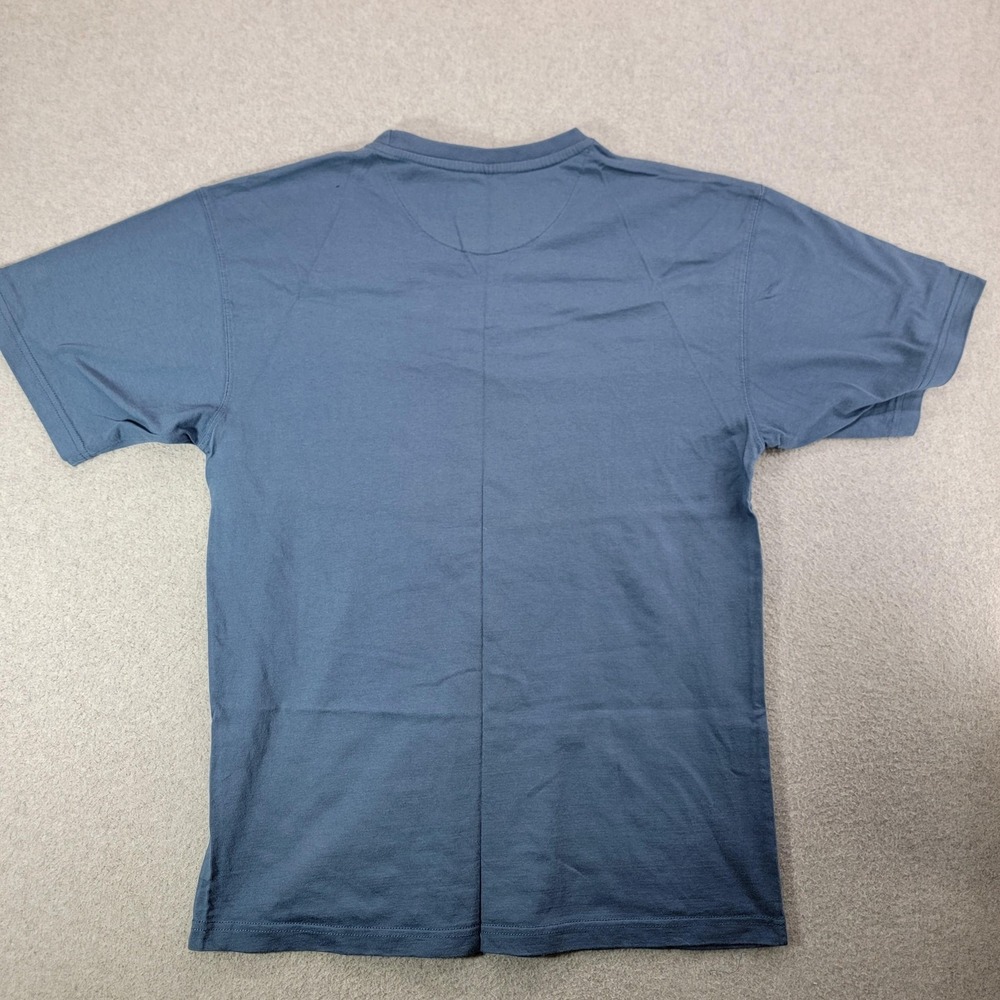 Newport Blue Shirt Mens XL Blue Palm Trees Beach Graphic T-Shirt Tee Casual - Picture 6 of 9